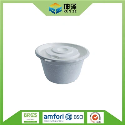 Compostable kua zaub ntim nrog hau