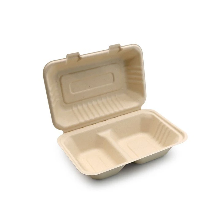 Sugarcane Clamshell Box