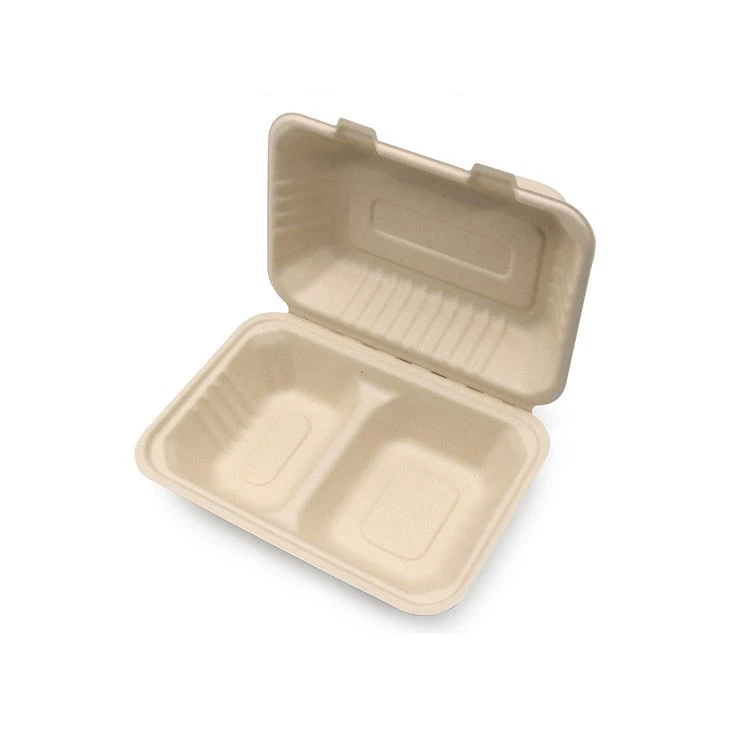 Sugarcane Clamshell Box